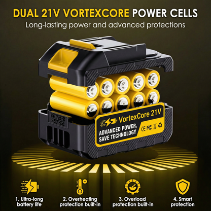 VortexJet PRO™ | Engineered for Power. Optimized for Battery Life